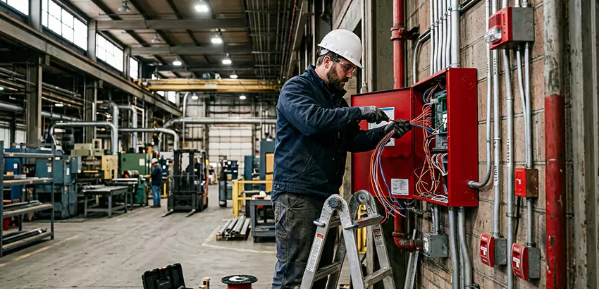 Industrial Fire Alarm Installation in Ephrata
