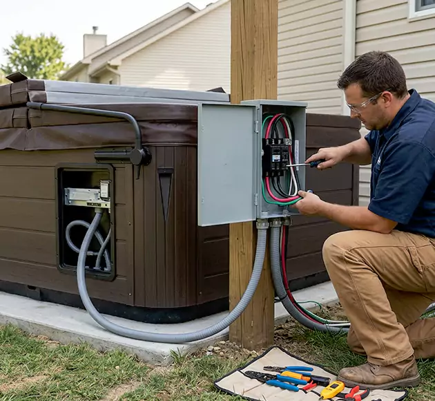 Professional Hot Tub Electrical Installation: Your Local Spa Wiring Team in Ephrata, PA