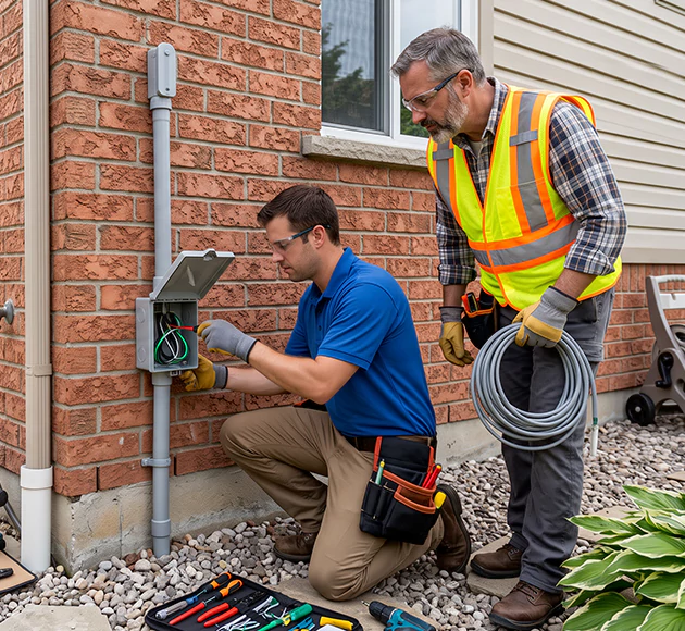 Professional Outdoor Outlet Installation: Your Local Exterior Wiring Team in Ephrata, PA